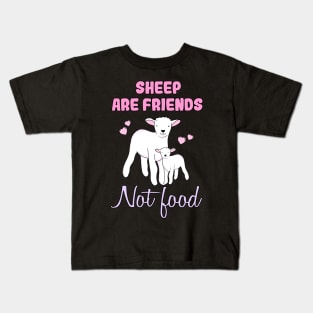 Sheep are friends Kids T-Shirt